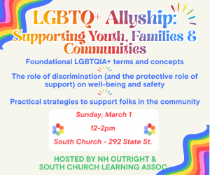 Outright Allyship Facebook Post