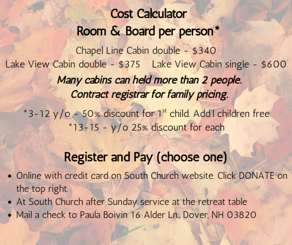 Retreat Calculator