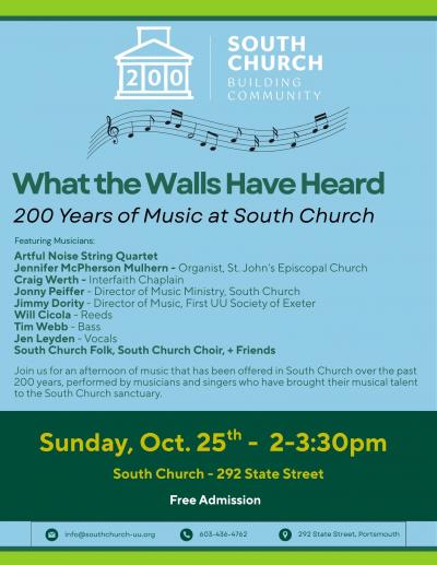 South Church 200th concert 2